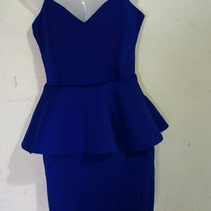 ROYAL BLUE DRESS