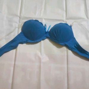 Blue Peded Bra For Women ✅