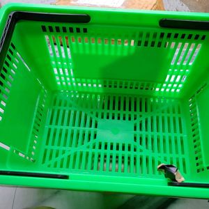 Big 28L Shopping Basket 2 Pc