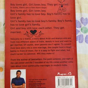 2 States By Chetan Bhagat