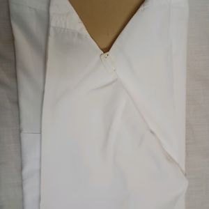 Van Heusen White Regular Fit Solid Shirt (New)