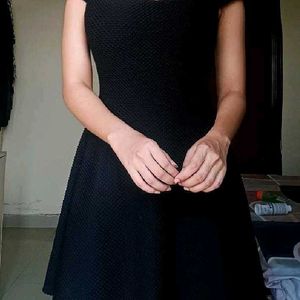 Black Elegant Mini Dress