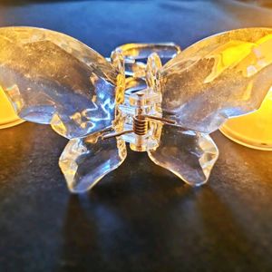 New Crystal Butterfly Hair Clip