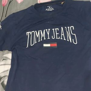 Tommy Hilfiger T-shirt Navy Blue In New Condition