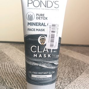 Pond's Pure Detox Mineral Clay Face Mask - 90 Gms