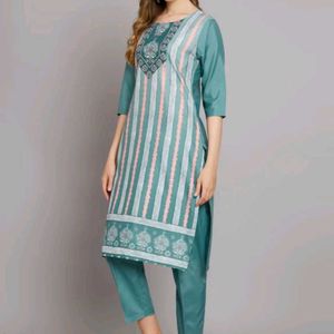 Straight Kurta With Pant