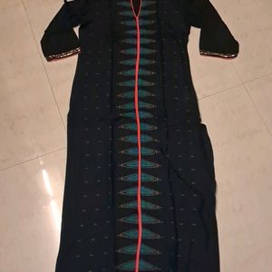 W Black Kurti