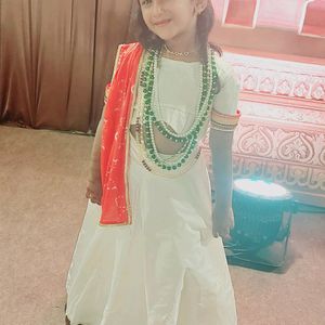 Lengha Choli Dupatta For Kids