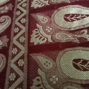 Cotton Saree Maroon