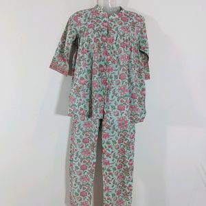 Multicolor printed Casual Co Ords Set (Women)