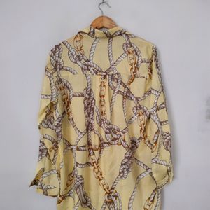 Yellow Printed Top (Women's)