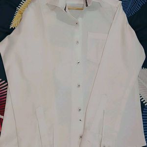 (men's craft)White Shirt For Men