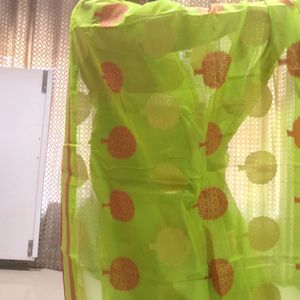 Green Silk Saree