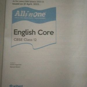 English All In One Class 12