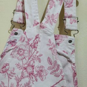 Denim Pinafore For Girls