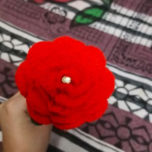 Knitting Rose