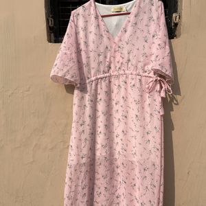 Pink Korean Dress