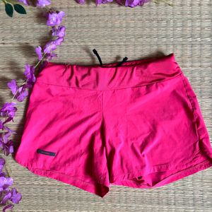 Women Run Quick Dry Shorts Pink