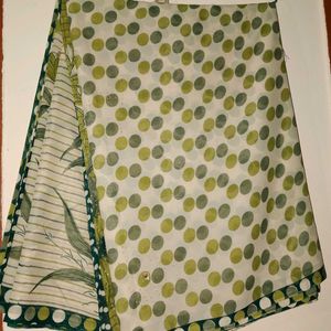 Olive Poly Silk Saree