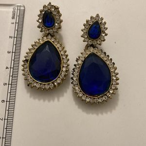 blue stone Earrings