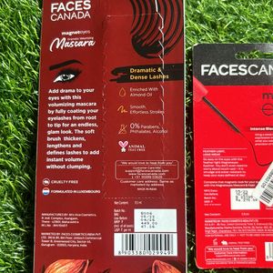 Faces Canada Mascara And Eyeliner Combo