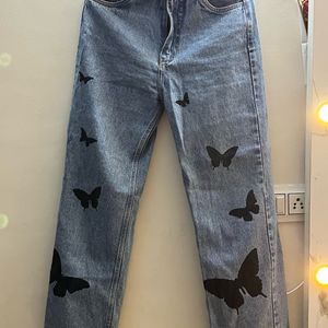 Butterfly Blue Jeans