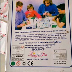 Creative Sequence Board Game Fot Kids 7+ Age Multi