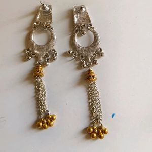 Oxodais Long Nack Set With Earring For Garba