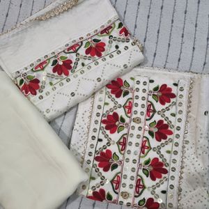 decluttering unstitched cotton chudidhar