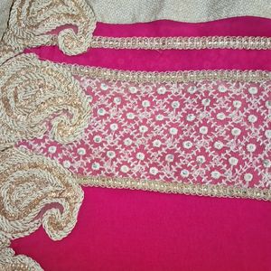 Double Shaded Saree With Blouse