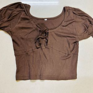 Crop Top With Knot