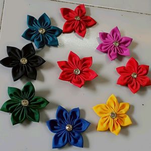 Hand Made Fabric Flowers