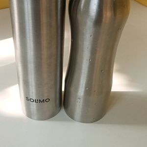 2 STEEL WATER BOTTLE