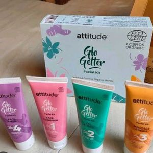 Amway Attitude Glo Better Facial Kit(100% Organic)