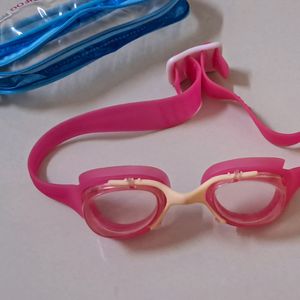SOLD-Decathlon Nabaiji Girls Swimming Goggles