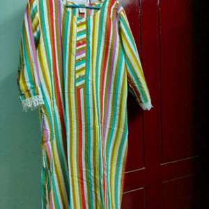 Multicolored Kurta