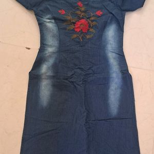 Denim Kurti