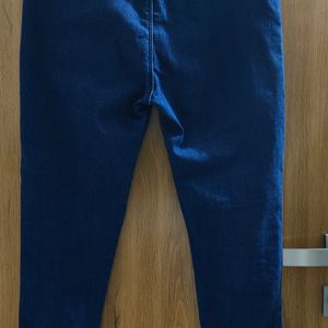 Skinfit Dark Blue Skin Fit Denim Jeggins