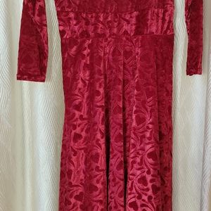 Velvet Dres Bust 32-35