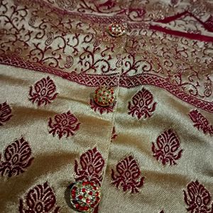 Red And Golden Aesthetic Designers Sherwani