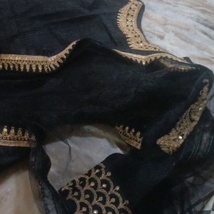 Beautiful Black Festive Anarkali