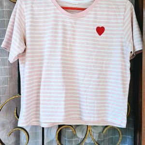 Women's Cute Pure Cotton Crop Top