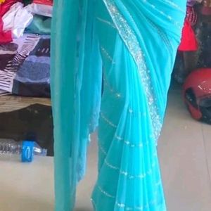 Heavy Georgette Saree