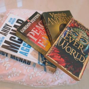 Set Of 4 Fiction Books By Various Authors