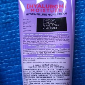 Loreal Paris Hyaluron Moisture Hydra Filling