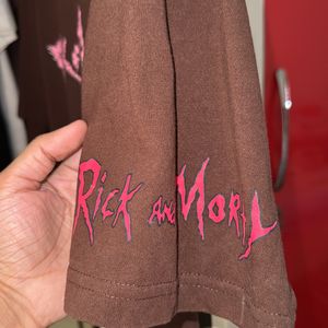 Thrift Rick And Morty Oversized T-Shirt