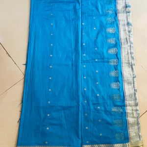 Silk Saree With A Small Defect For Women