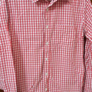 PRICE DROP Classy Orange Checks Shirt