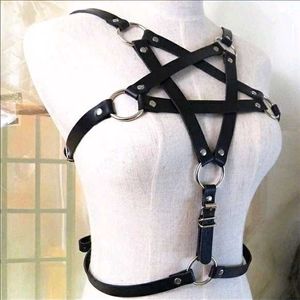 Gothic Punk Pentagram Body Harness🕸️🕷️