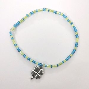 Lucky Clover Beads Bracelet